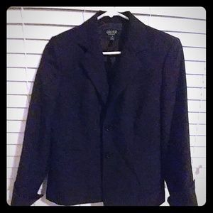 Kaspar black waist jacket